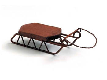 Mini Sled Ornaments - 12 pack BACK IN STOCK!!